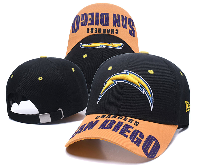 NFL Los Angeles Chargers Stitched Snapback Hats 001
